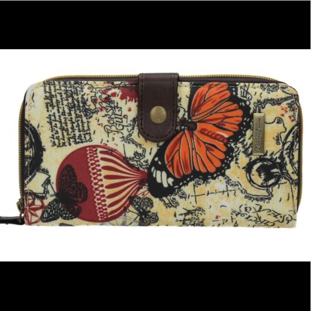 🇨🇦 NWOT Butterfly Pattern Wallet 🦋